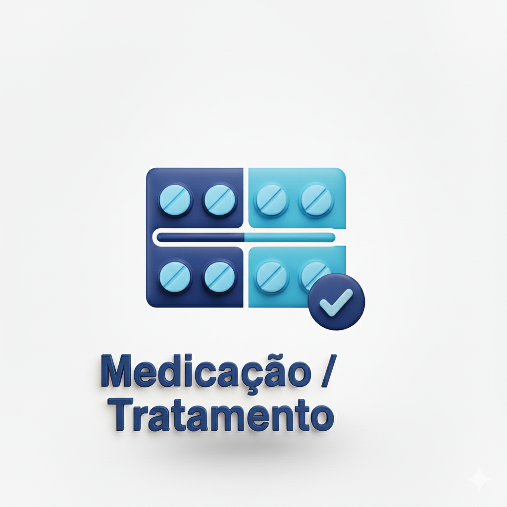 TRATAMENTO MEDICAMENTOSO SAUDE